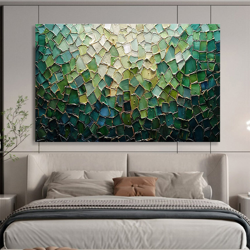 Vast Hand - Crafted Textured Abstract Canvas for Lasting Decor Impacts DKH759