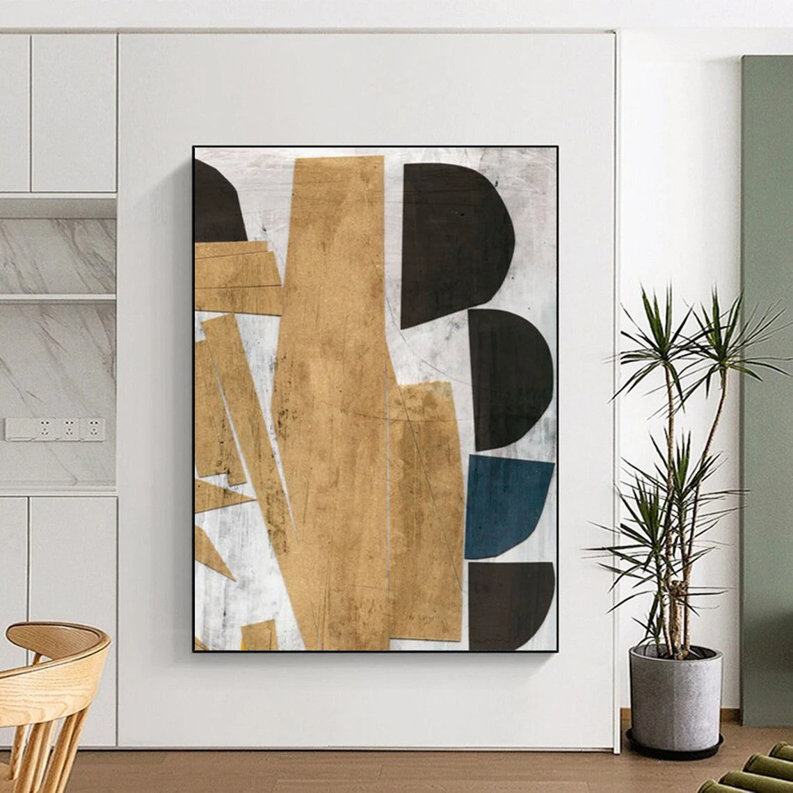 Custom Abstract Paintings: Big Sizes, Handmade Textures for a Stunning Visual DTP216