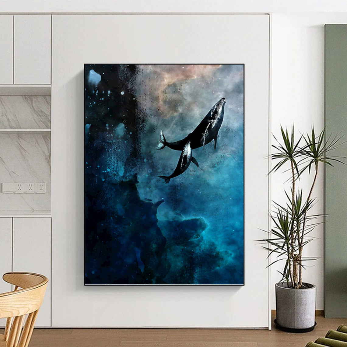 Dramatic Textured Abstract Wall Art for Entryway & Hotel Suite DKH0933