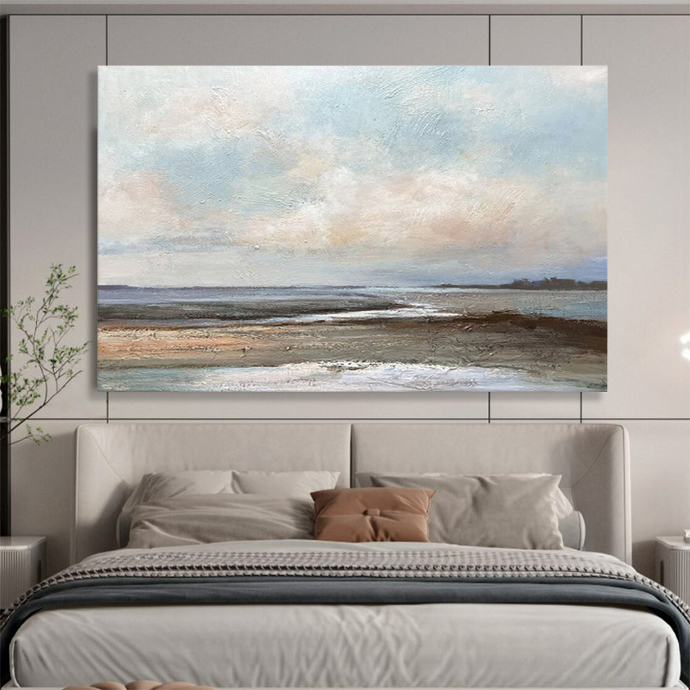 Oversized Textured Hand - Crafted Abstract Artwork for Engaging Decor DKH755