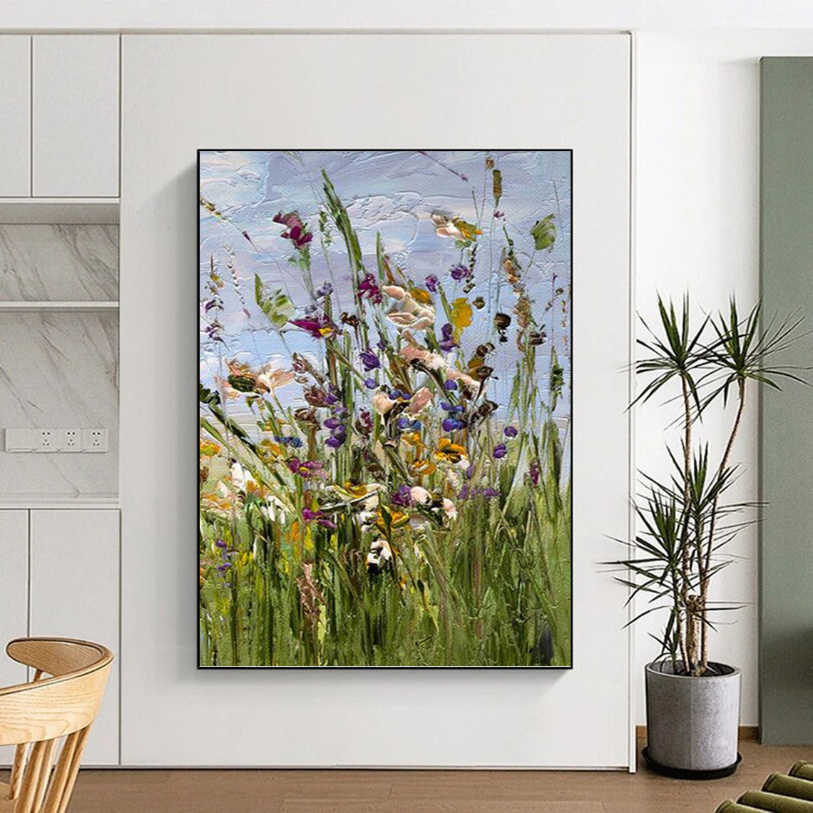 Stylish Textured Abstract Artwork for Hallway & Entryway DKH0947