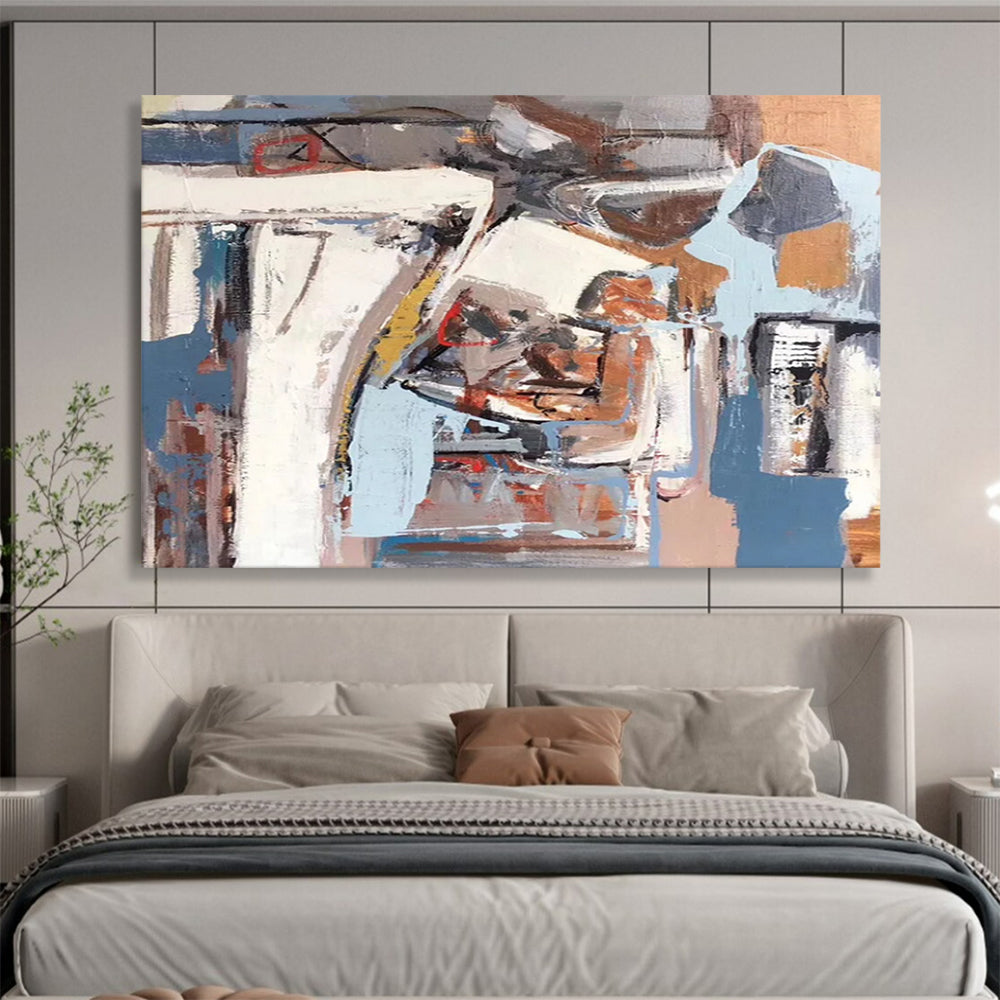 Abstract Coastal Collage - Modern Office Creativity DLZ026
