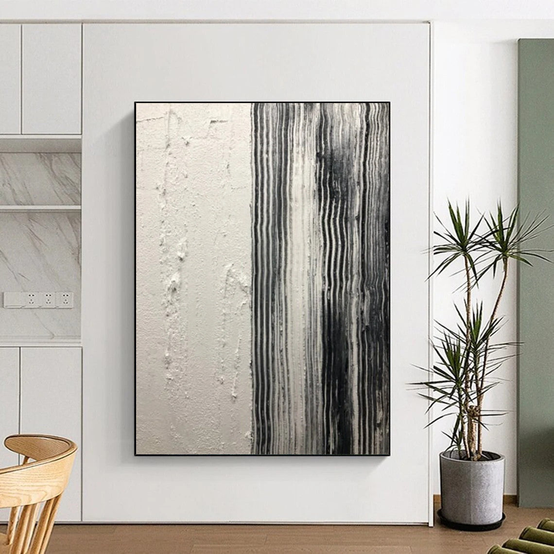 Handmade Big-Size Abstract Artworks for Hotel & Entryway DTP382