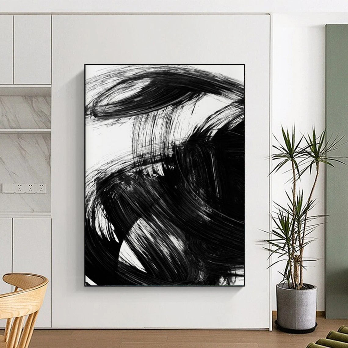 Handmade Custom Abstract Paintings: Large Dimensions, Textured Wonders DTP195