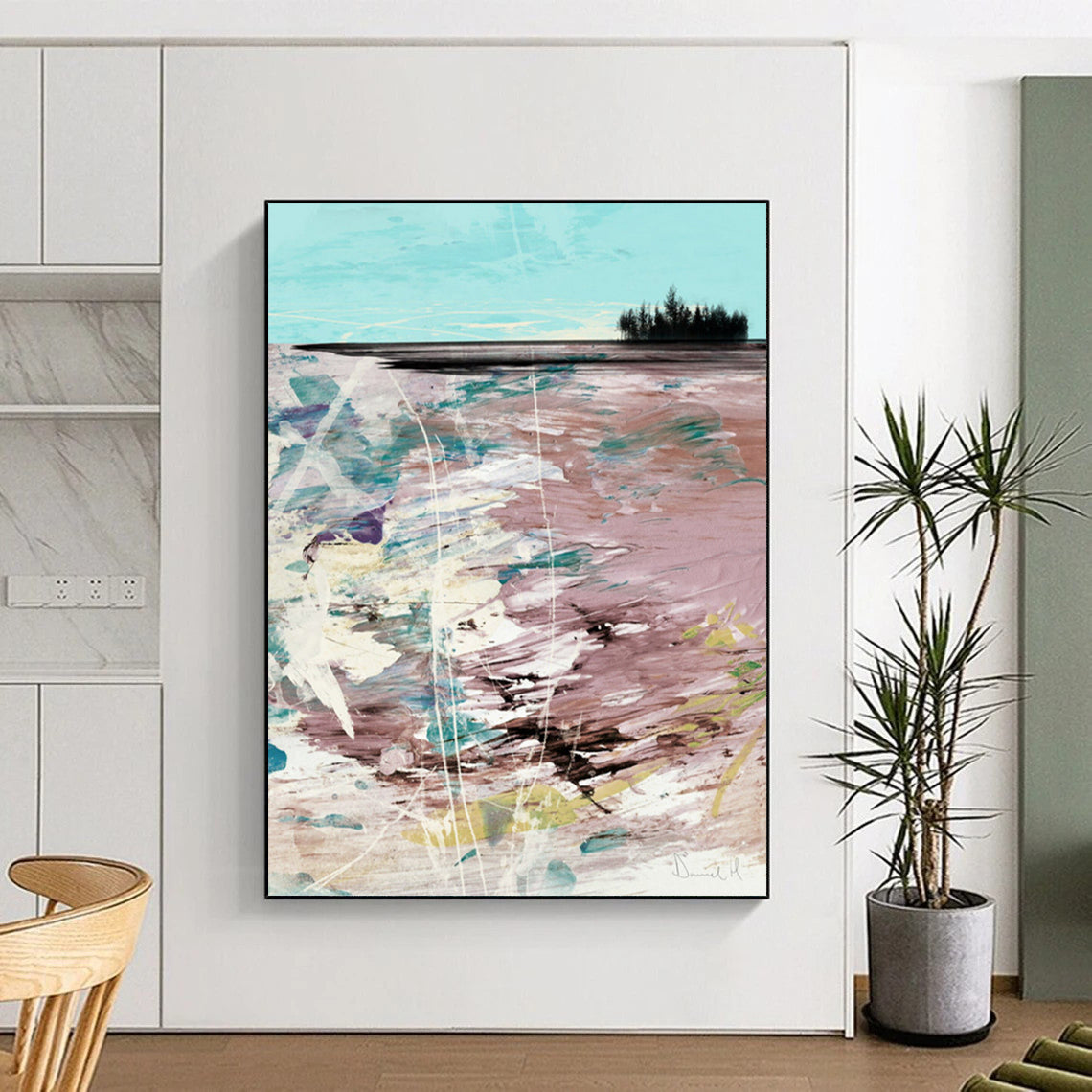 Handmade Large Abstract Artworks: Custom, Textured, and Inspiring DTP198