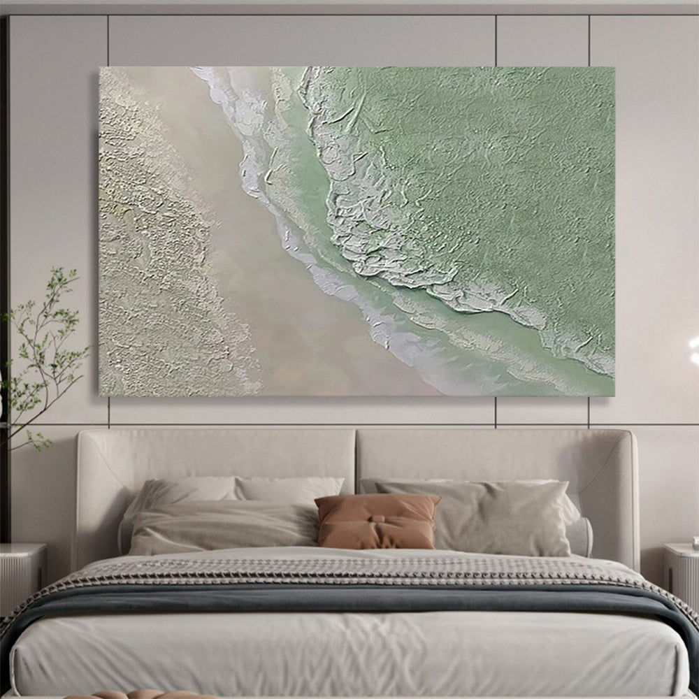 Textured Landscape Abstract - Natural Living Room or Office Art DLZ248