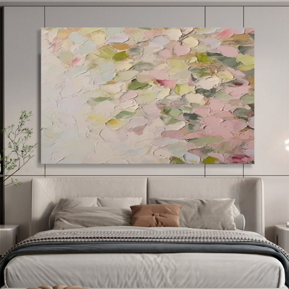 Pastel Textured Abstract - Dreamy Bedroom or Nursery Art DLZ177