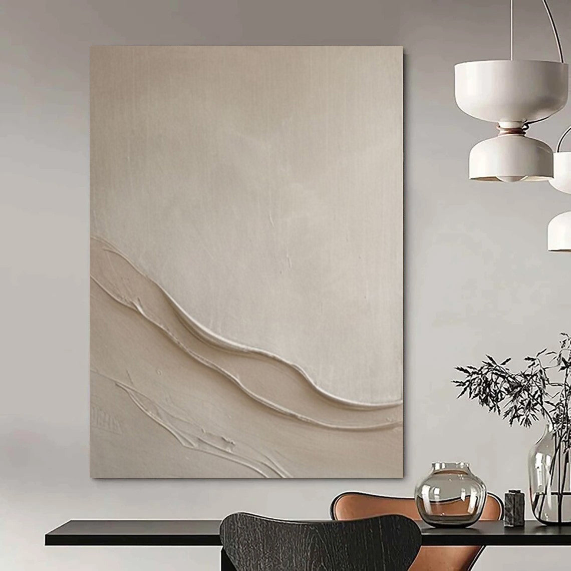 Extra-Vast Hand-Painted Modern Abstract Artwork for Family Home Conservatories