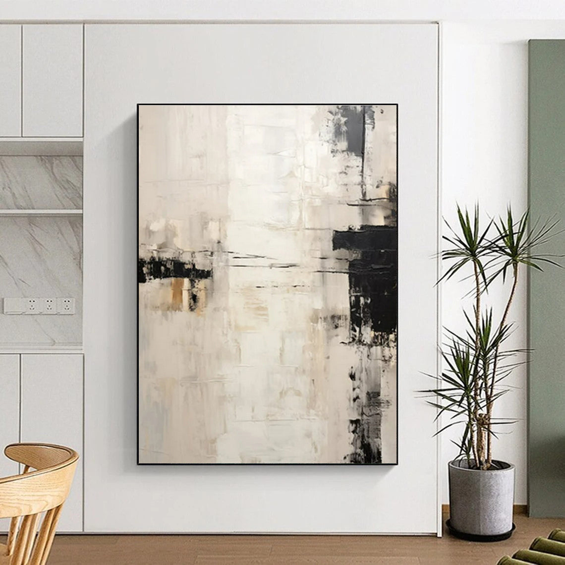 Giant Modern Abstract Art for Greenhouse Gardening-Inspired Beauty
