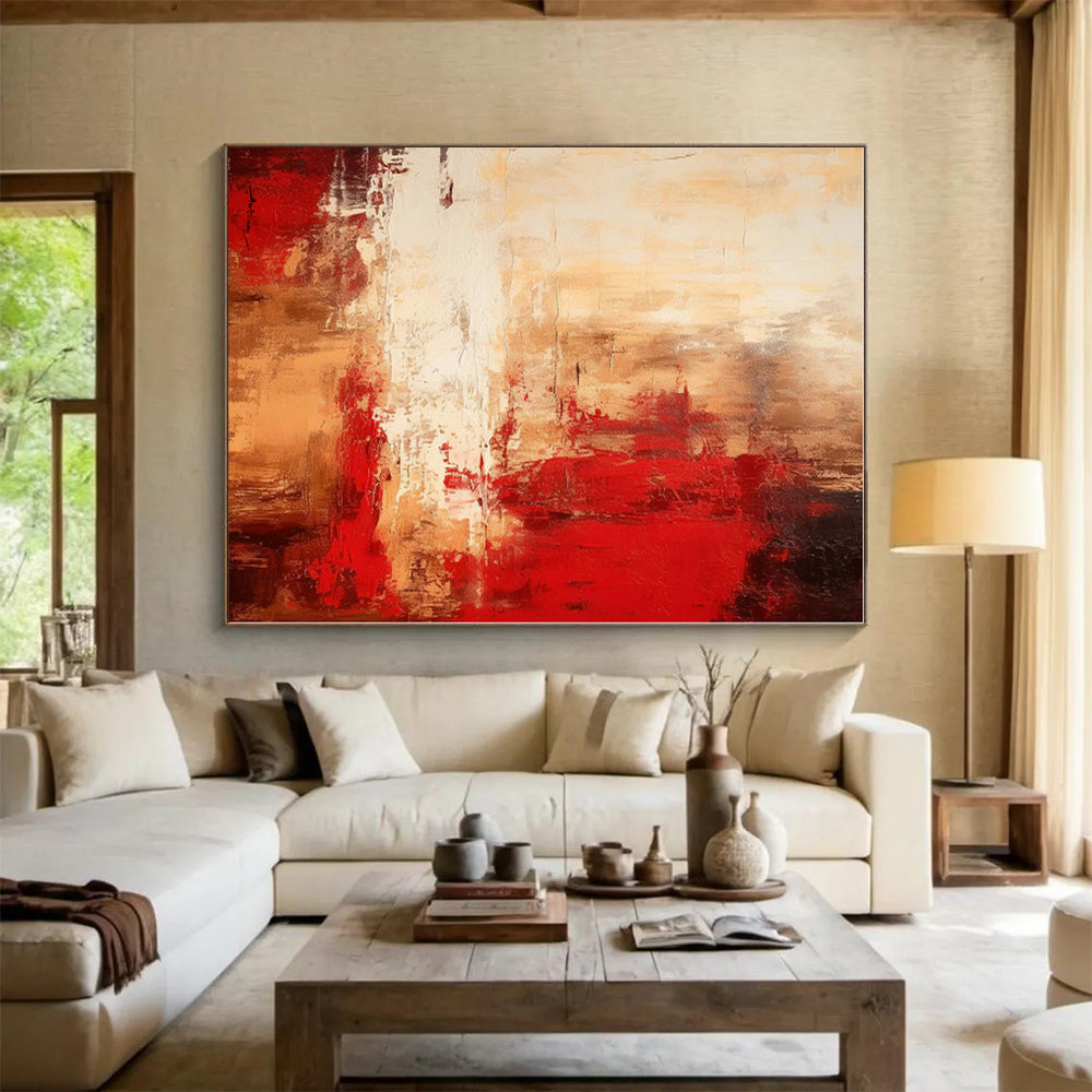 Vast Custom Abstract Art for Home Indoor Pool and Jacuzzi Feature Wall