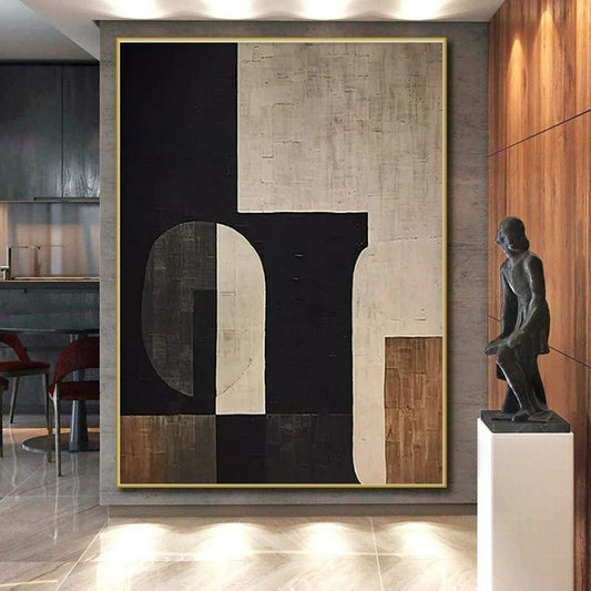 Monumental Contemporary Abstract Art for Outdoor Event Tent Backdrops