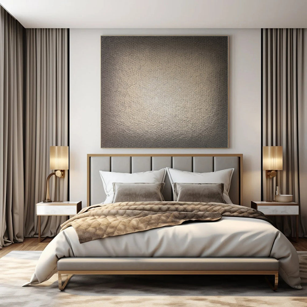 Hand-Painted Personalized Abstract Mural for Bar and Hotel Guest Rooms
