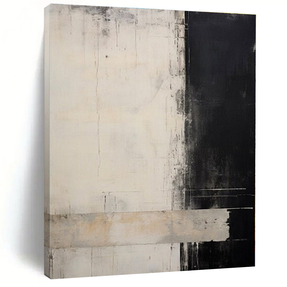 Hand-Painted Personalized Abstract Canvas for Bar & Hotel Lobby