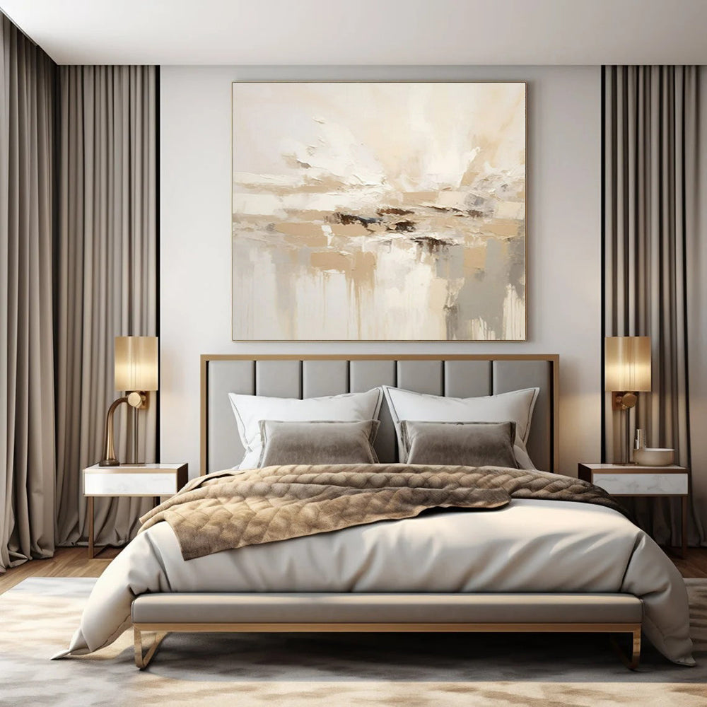 Hand-Painted Personalized Abstract Art for Bar and Bedroom