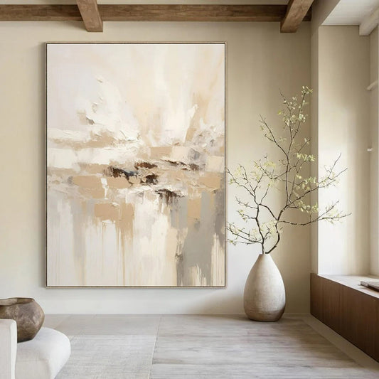 Hand-Painted Personalized Abstract Art for Bar and Bedroom