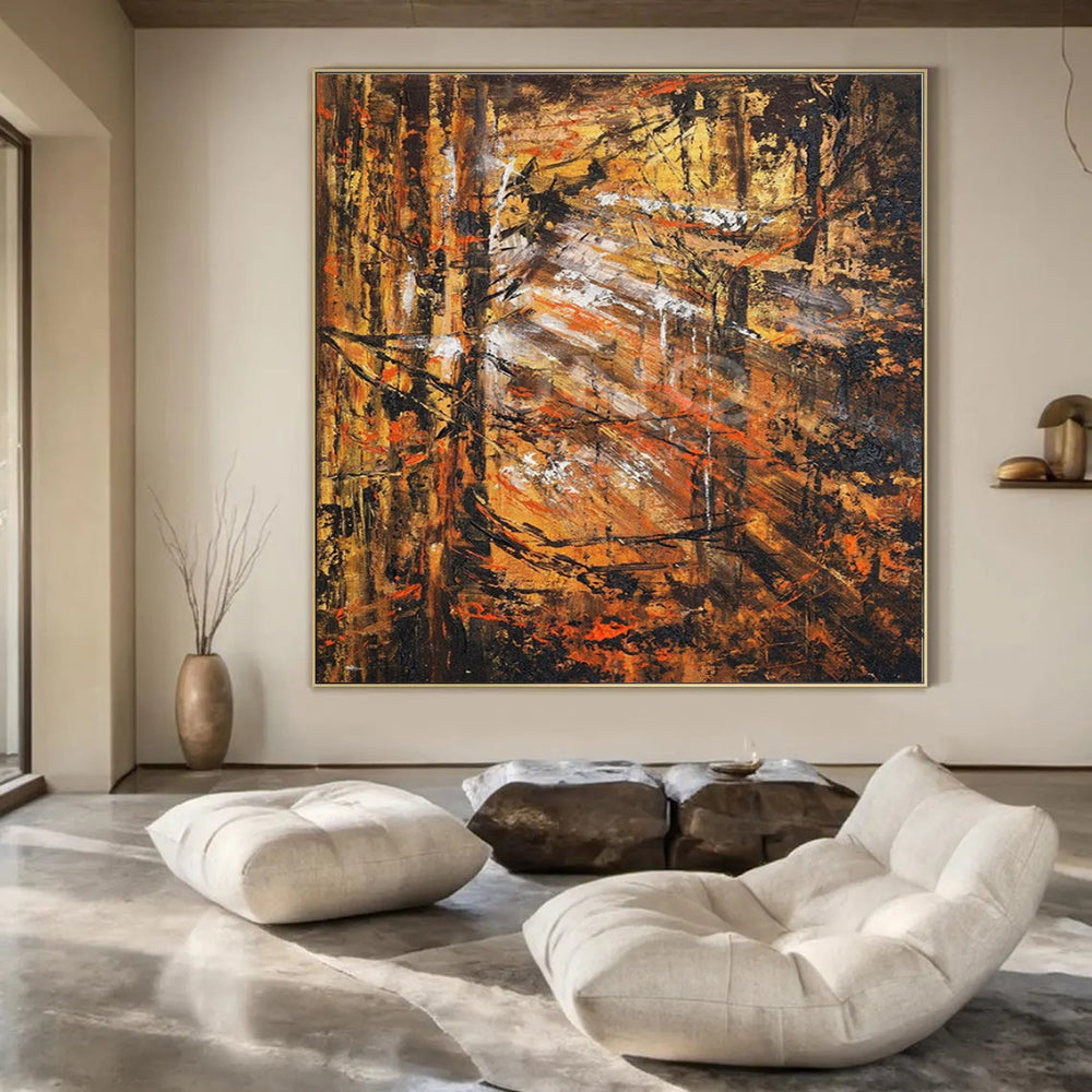 Extra-Huge Modern Abstract Wall Decor for Urban Art Galleries