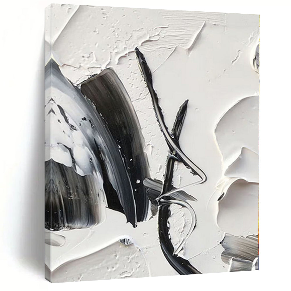 Giant Made-to-Order Abstract Painting for Living Room Fireplace Mantels