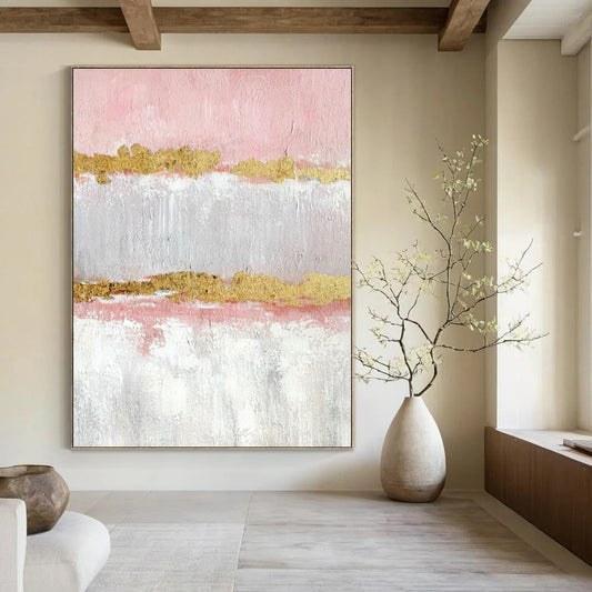 Giant Abstract Art for She Shed / He Shed Interiors - Made to Order Acrylic on Linen