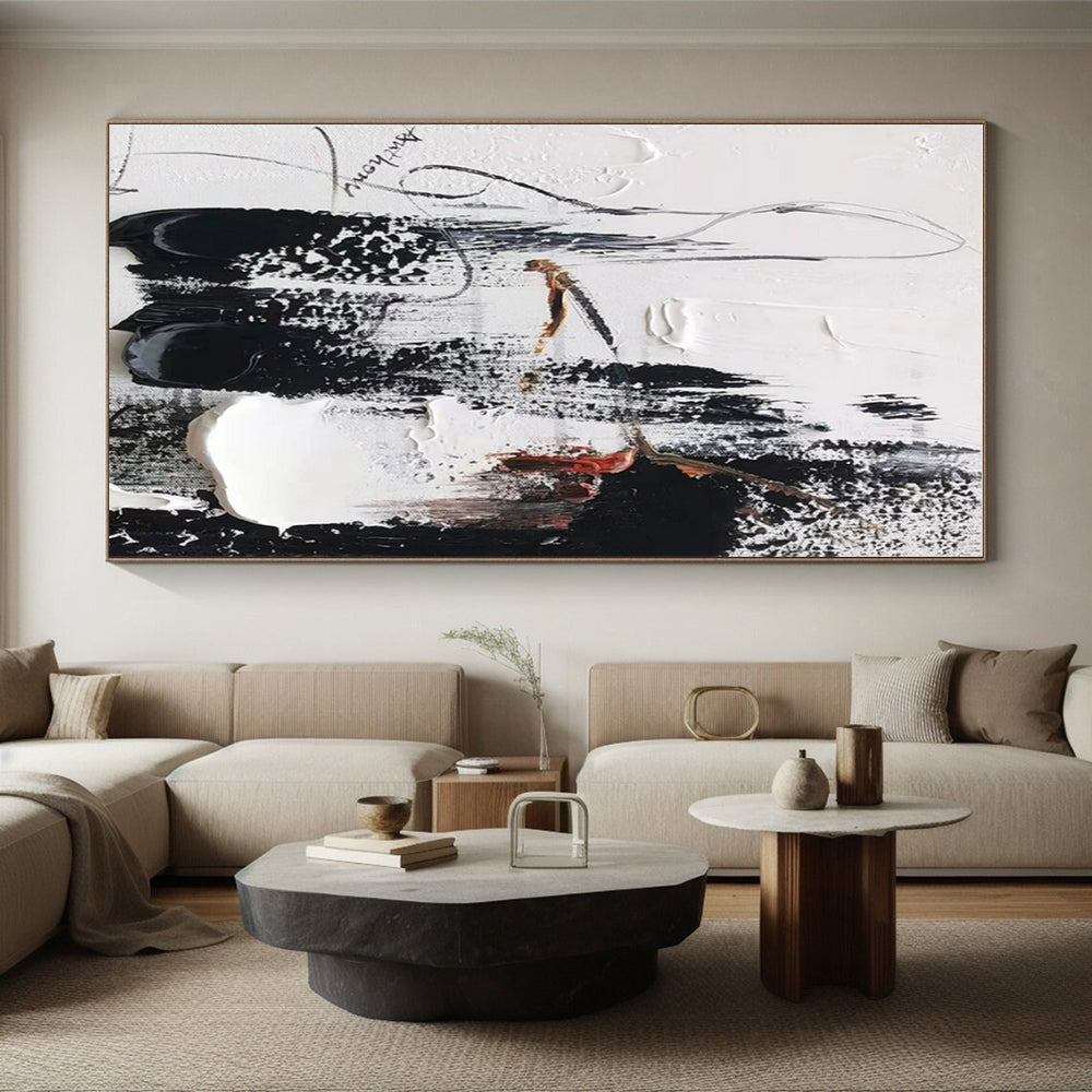 Vast Contemporary Abstract Wall Art for Home Wine Cellar Elegant Vibe