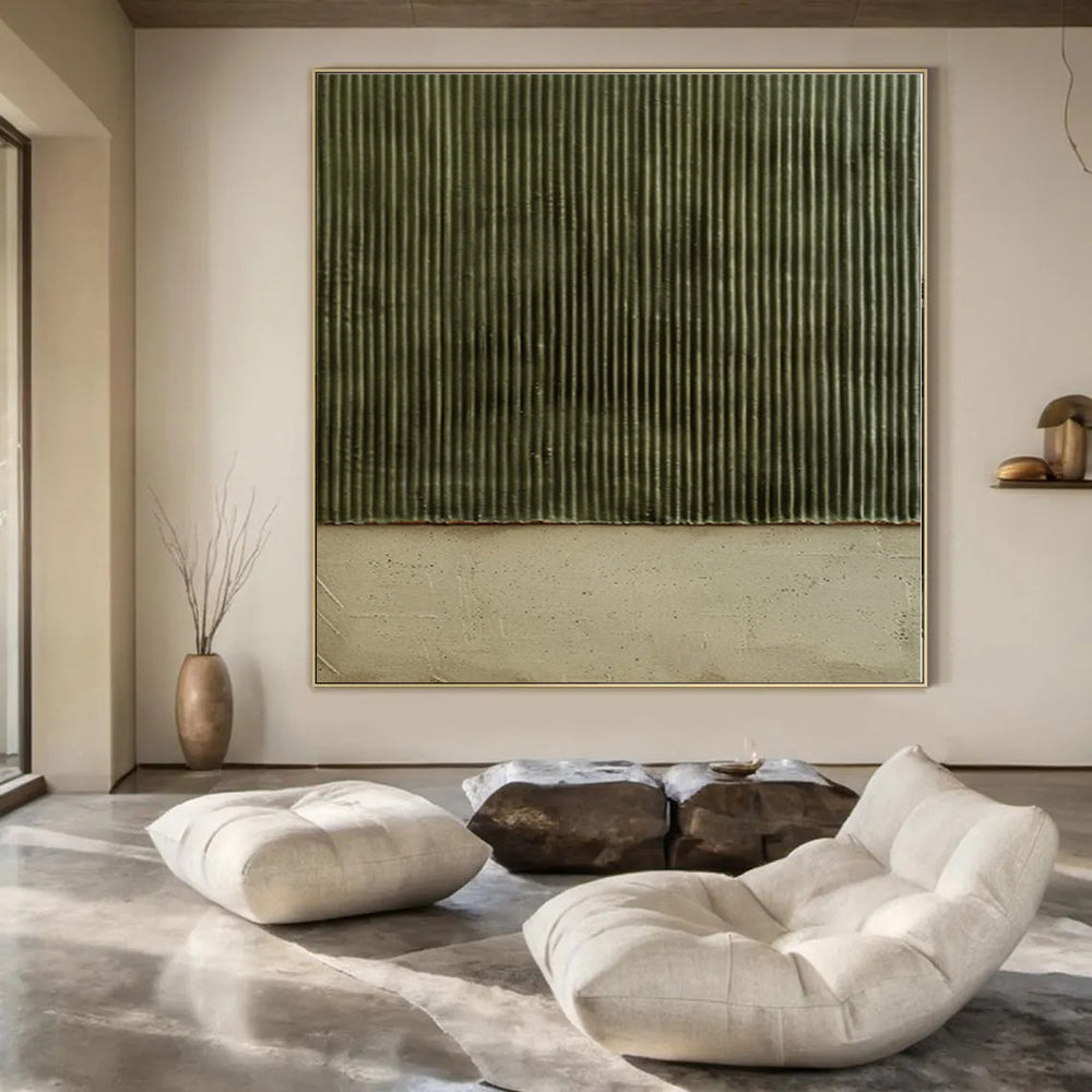 Grand Abstract Wall Decor for Walk-In Pantry Interiors - Made to Order Mixed Media