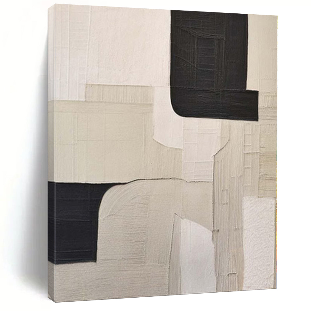 Monumental Handcrafted Abstract Canvas for Veterinary Specialty Clinic Consultation Rooms
