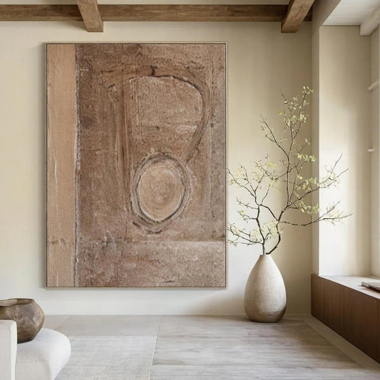 Whimsical Fantasy Hand-Painted Abstract Art for Family Dining Rooms