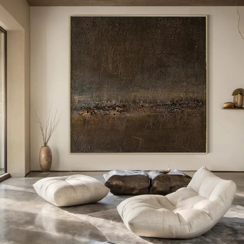 Super-Sized Hand-Painted Modern Abstract Wall Art for Beauty Salon Treatment Rooms