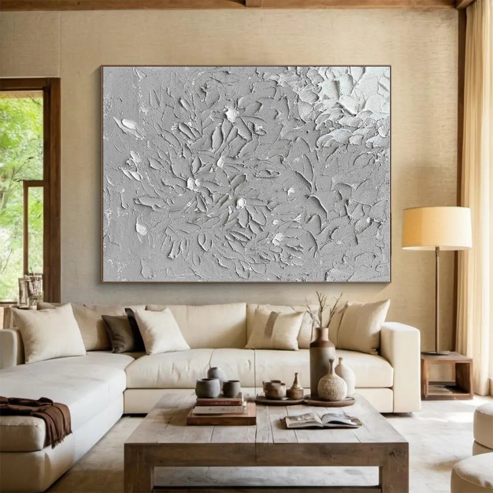 Monumental Modern Abstract Canvas for Home Indoor Poolside Relaxing Retreat