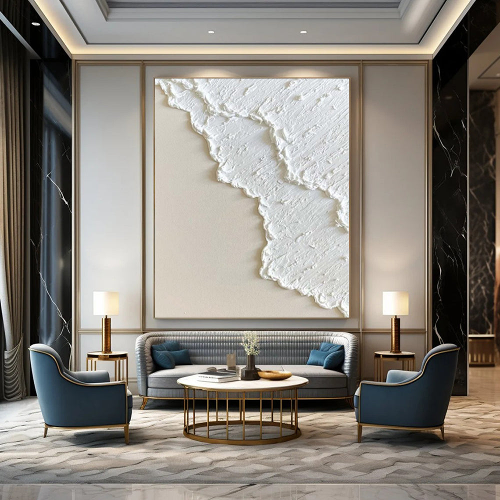 Large Abstract Canvas for RV Living Spaces - Commissioned Acrylic on Canvas