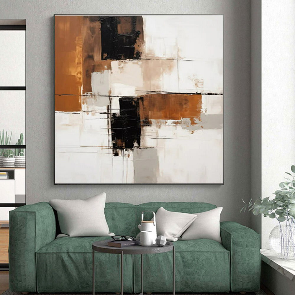Vast Modern Abstract Wall Art for Garage Workshop Inspiring and Practical Design
