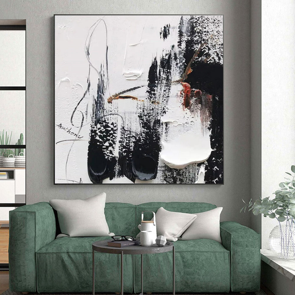 Vast Contemporary Abstract Wall Art for Home Wine Cellar Elegant Vibe