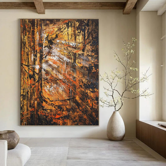 Extra-Huge Modern Abstract Wall Decor for Urban Art Galleries