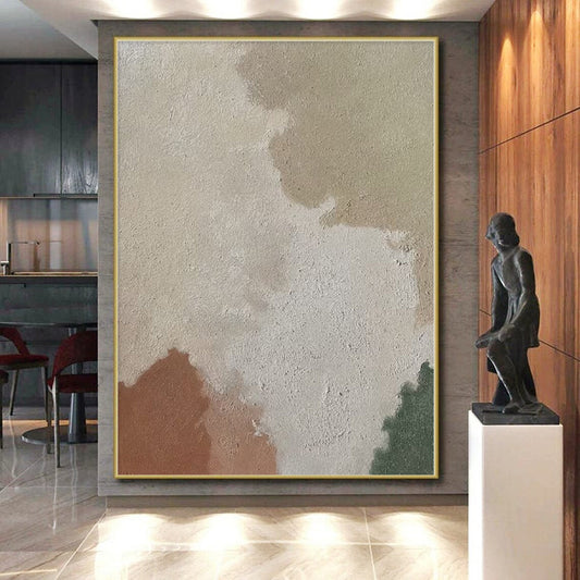 Mammoth Custom Abstract Canvas for Home Indoor Pool Feature Wall