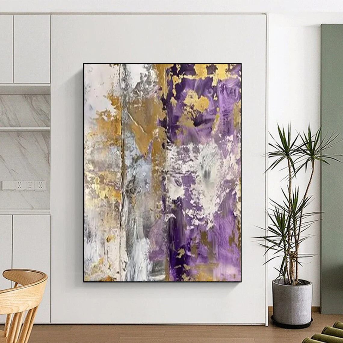 Extra-Vast Modern Abstract Canvas for Co-Working Space Collaborative Zones