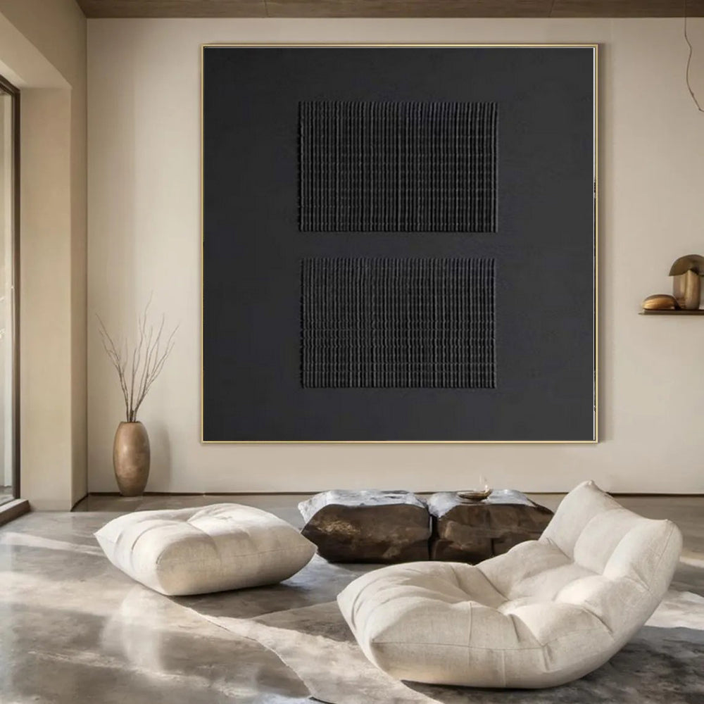 Giant Abstract Wall Art for Hallway Corridors - Made to Order Oil on Linen