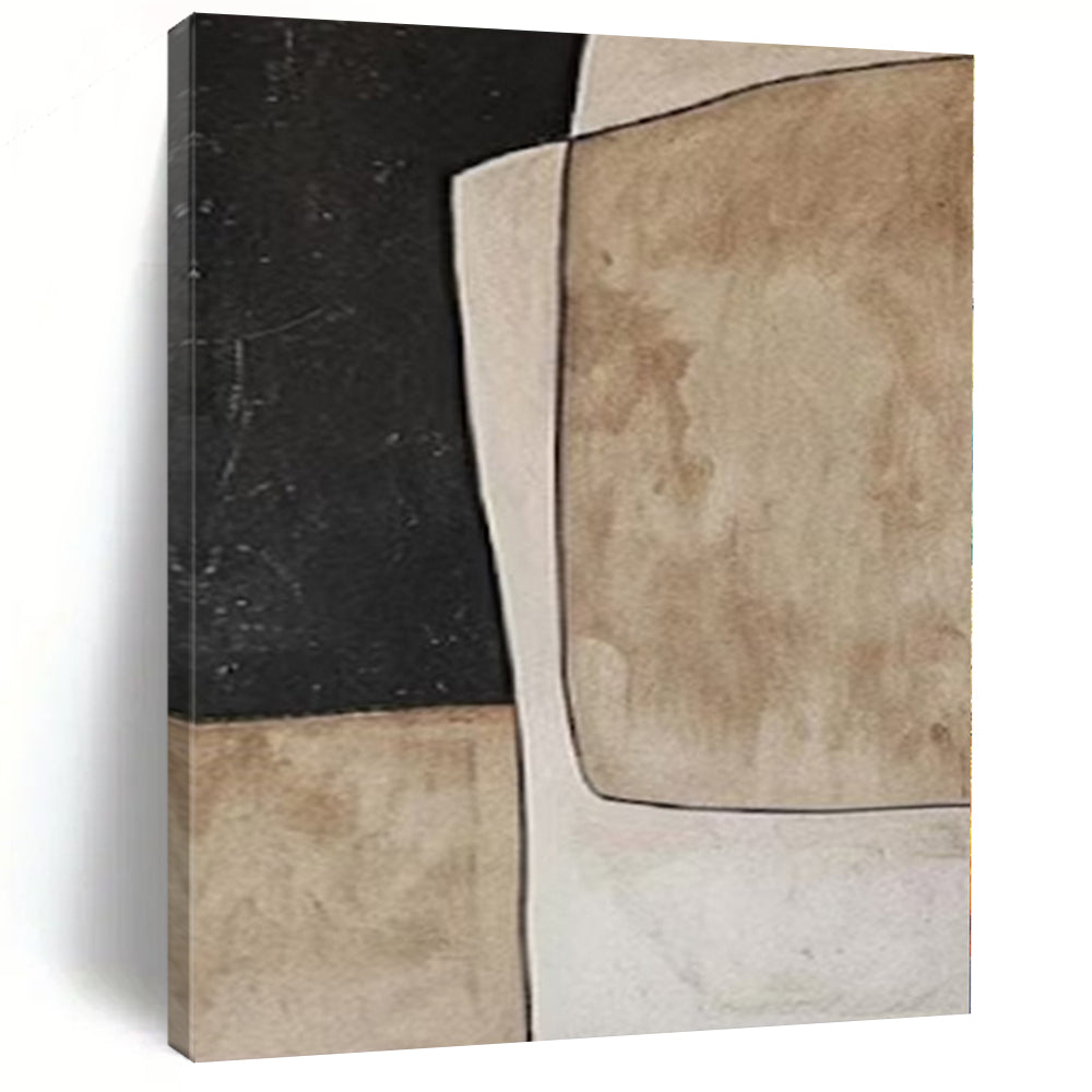 Super-Sized Hand-Painted Modern Abstract Wall Decor for Family Home Music Studios