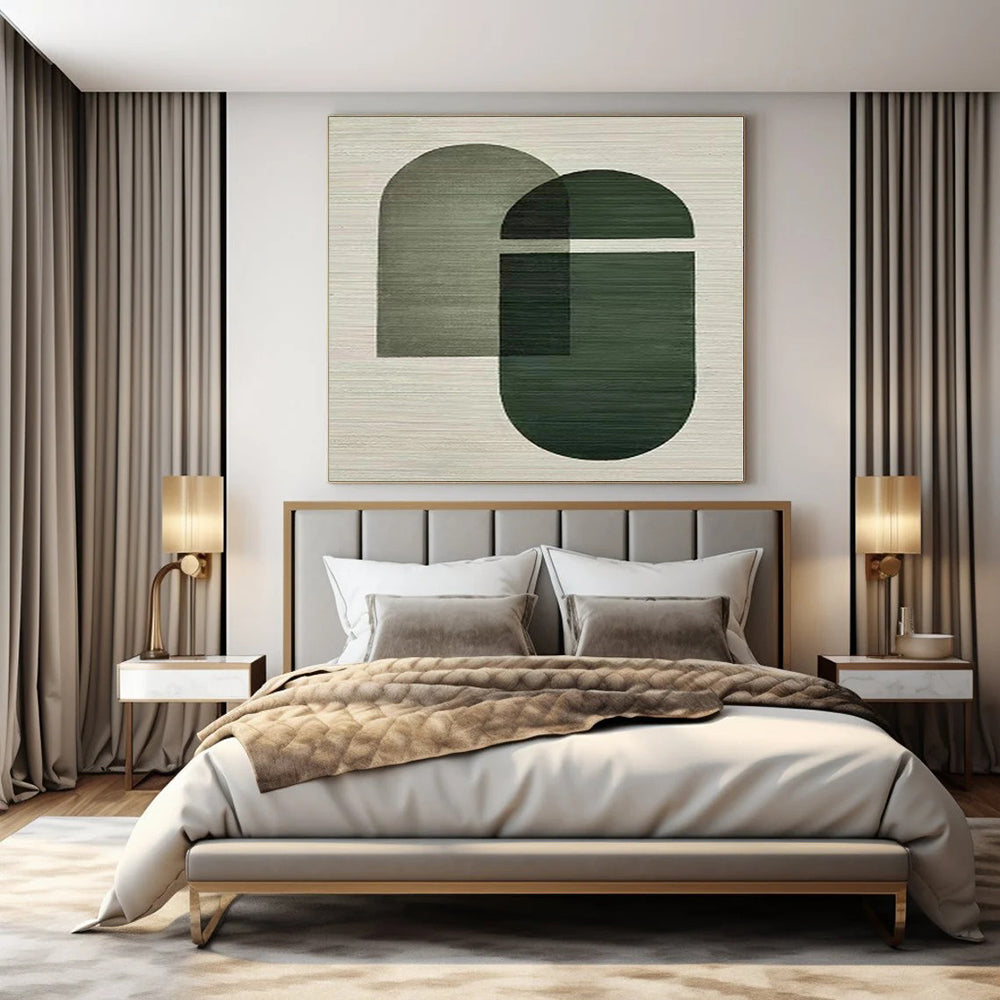 Giant Abstract Art for Pet Nook Spaces - Made to Order Acrylic on Canvas