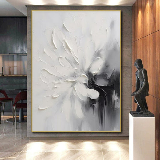 Colossal Modern Abstract Wall Art for Home Gym Motivational Decor