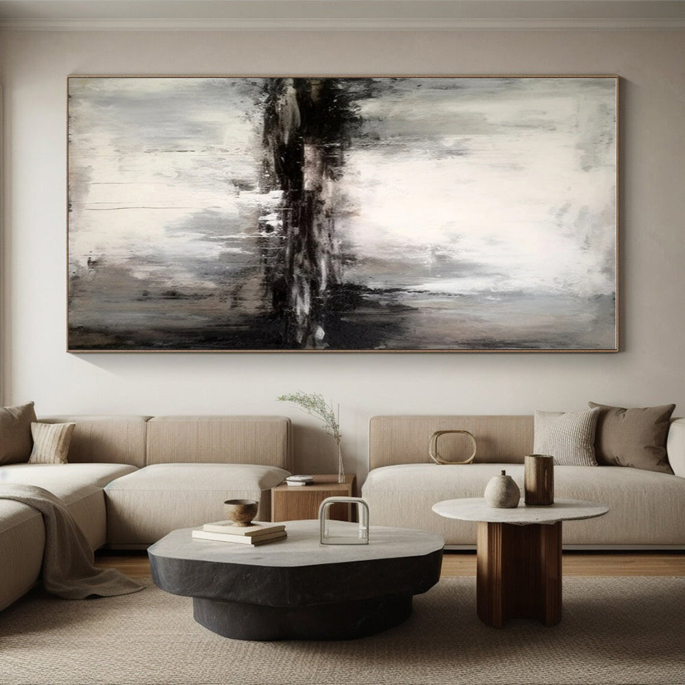 Large Modern Abstract Wall Decor for Senior Living Community Activity Rooms