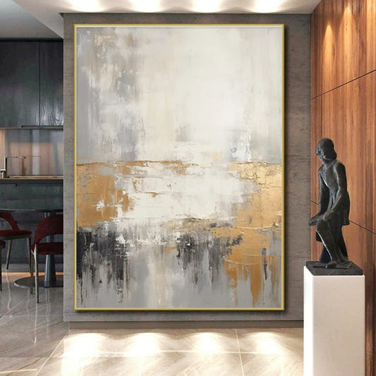 Super-Sized Modern Abstract Art for Beauty Salon Relaxing Interiors