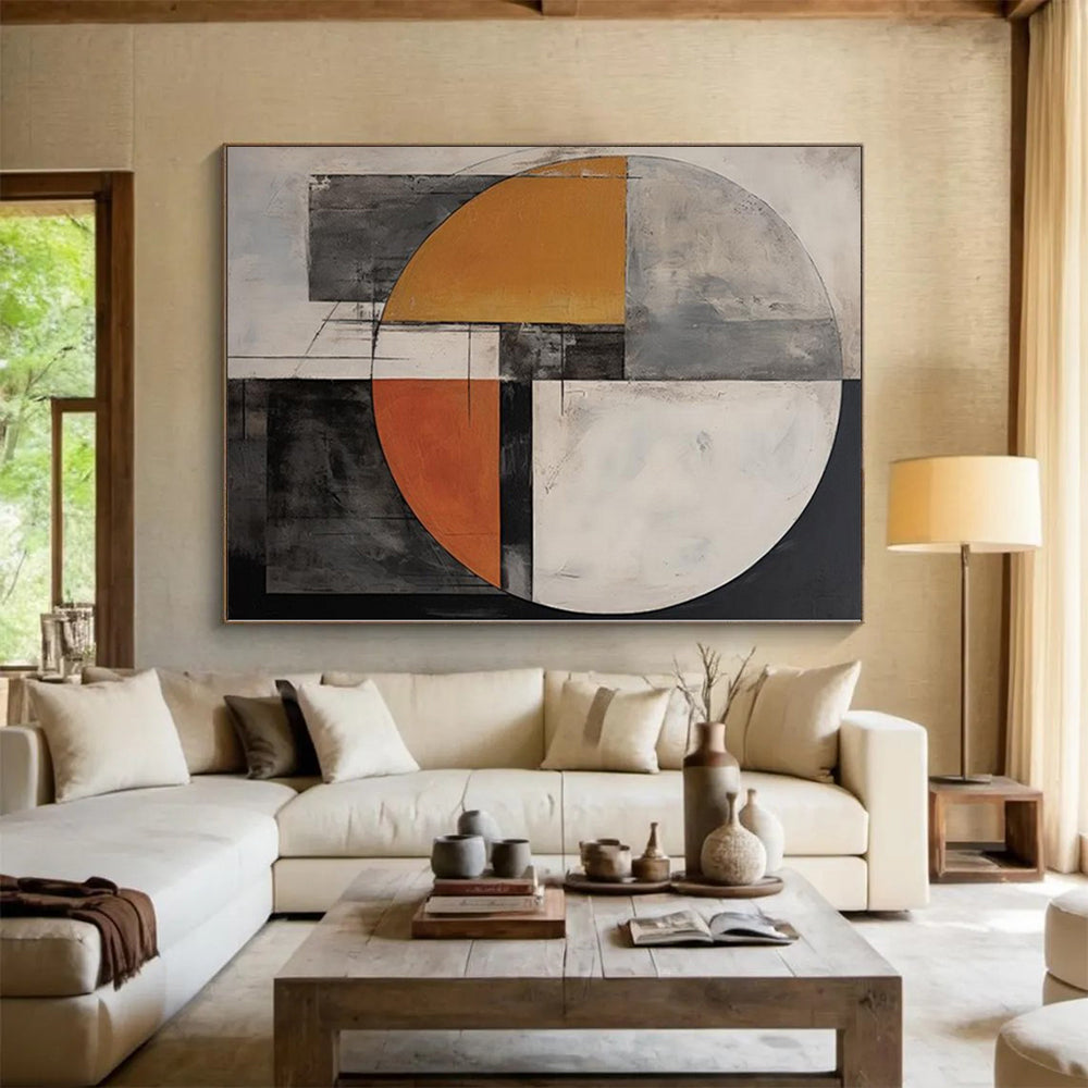 Grand Made-to-Order Abstract Wall Art for Entryway Foyers