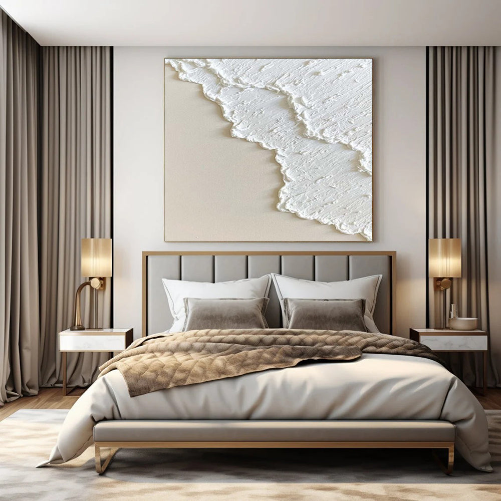 Large Abstract Canvas for RV Living Spaces - Commissioned Acrylic on Canvas