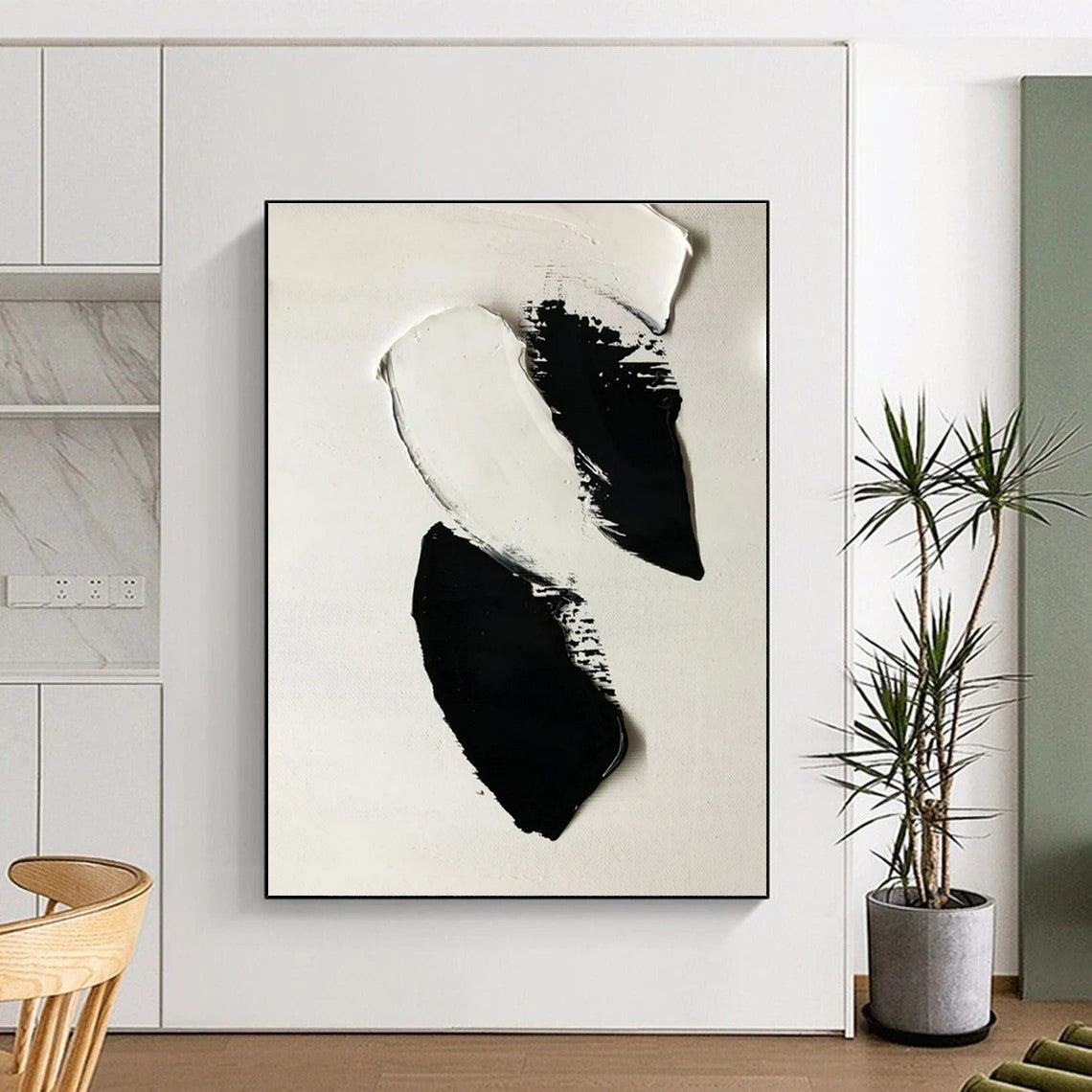 Vast Custom Abstract Art for Home Bar Backsplash Wall