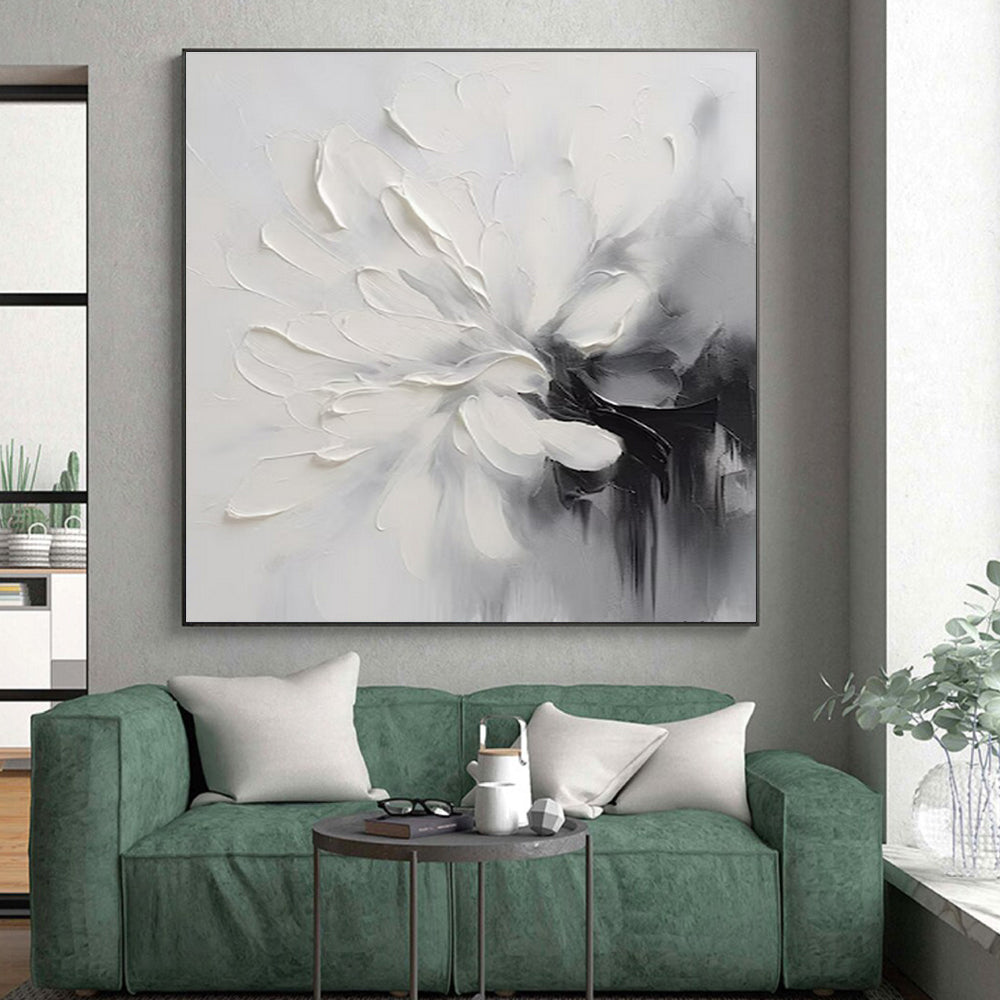 Colossal Modern Abstract Wall Art for Home Gym Motivational Decor