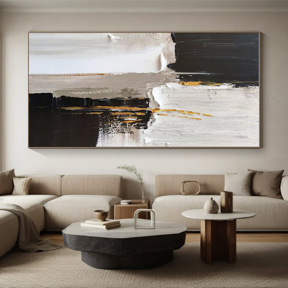 Super-Sized Contemporary Abstract Canvas for Kids’ Playroom Imaginative Decor