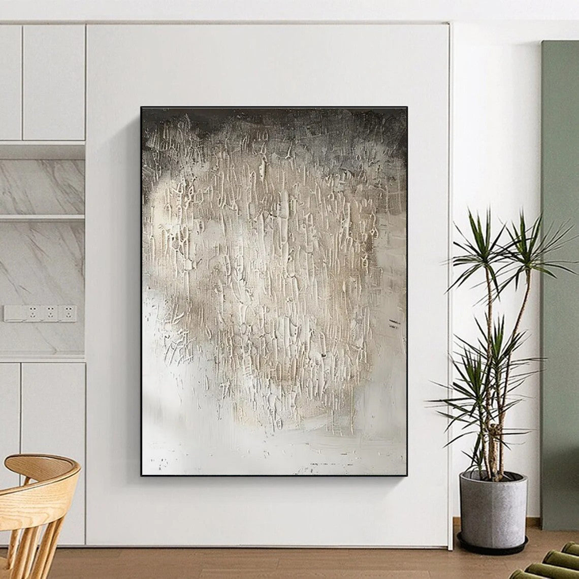 Giant Modern Abstract Painting for Event Photo Booth Backdrops