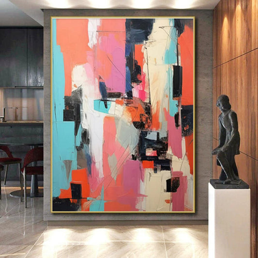 Extra-Huge Contemporary Abstract Painting for Home Craft Room Creative Catalyst