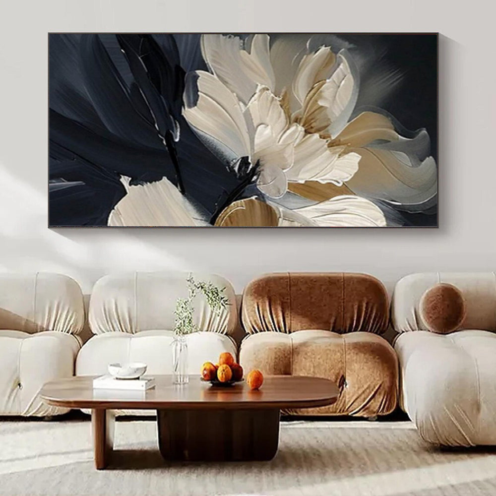 Hand-Painted Large Modern Abstract Wall Art for Family Home Game Rooms