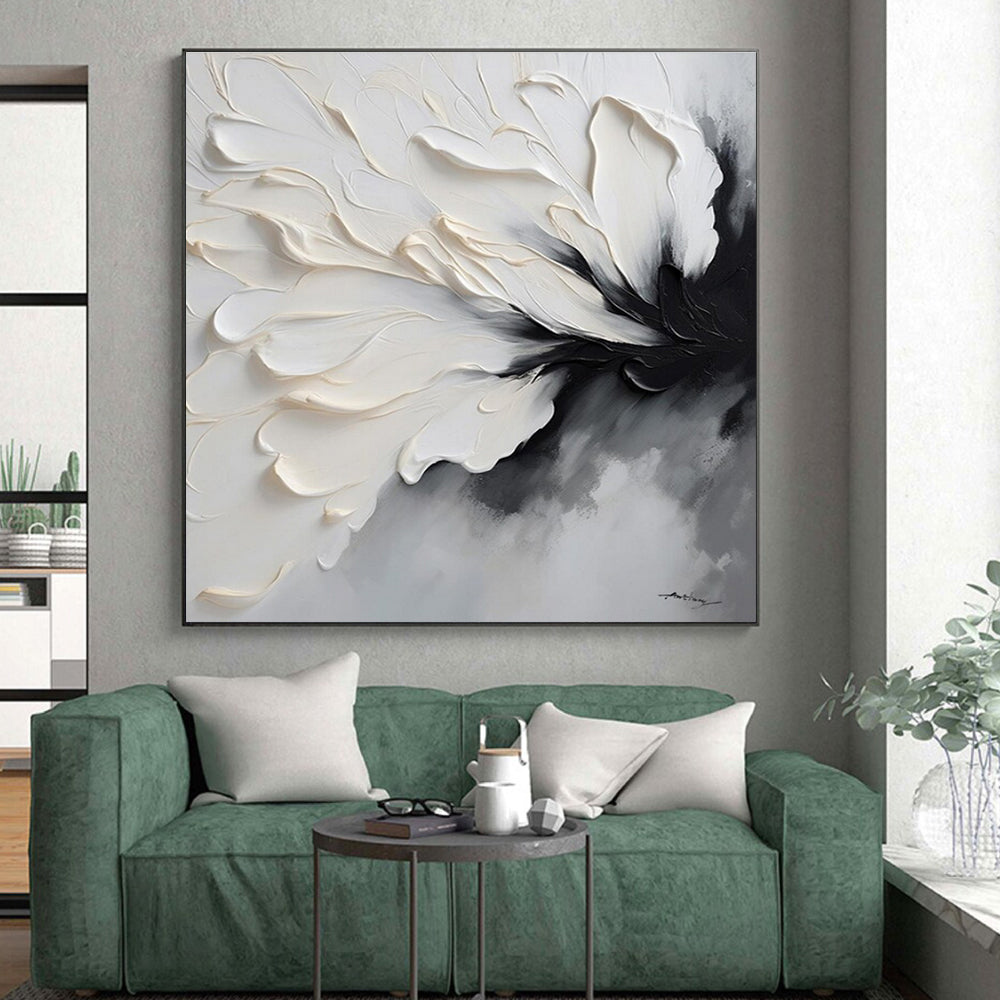 Super-Sized Contemporary Abstract Canvas for Pet Room Adorable and Modern Decor