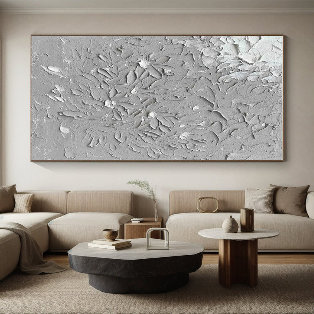 Monumental Modern Abstract Canvas for Home Indoor Poolside Relaxing Retreat